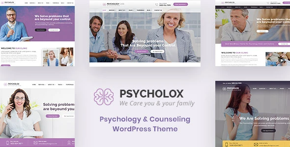 Psycholox : Psychology &amp; Counseling WordPress Theme
