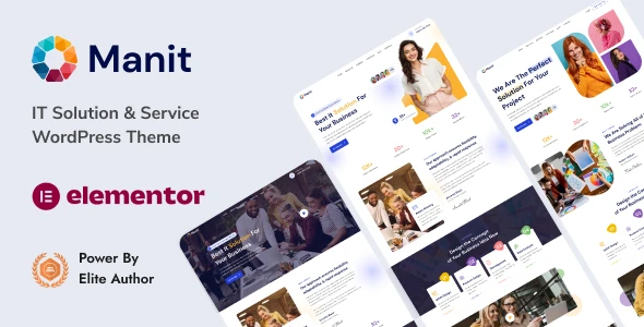 Manit – IT Solutions &amp; Technology WordPress Theme