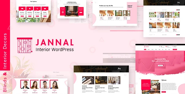 Jannal – Curtains &amp; Doors WordPress Theme