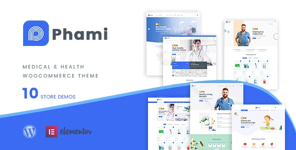 Phami – Medical &amp; Health WooCommerce WordPress Theme