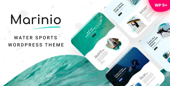 Marinio – Surfing &amp; Scuba Diving WordPress Theme