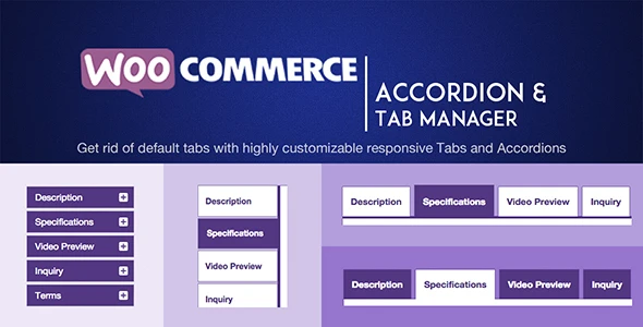 WOOATM- WooCommerce Accordions &amp; Tab Manager