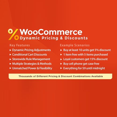 WooCommerce Dynamic Pricing &amp; Discounts