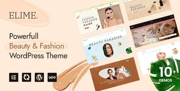 Elime – Multipurpose Cosmetics &amp; Fashion WordPress Theme