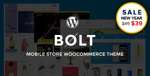 Bolt – Electronics, Furniture, Gym &amp; Fashion Store Multipurpose WooCommerce WordPress Theme