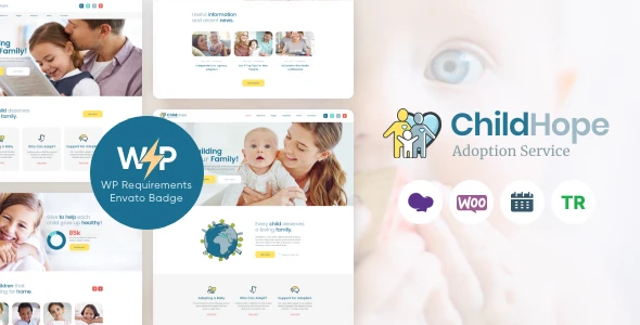 ChildHope | Child Adoption Services &amp; Nonprofit Theme