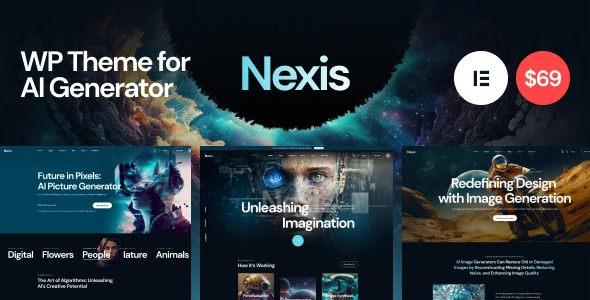 Nexis – AI Agency &amp; Startup WordPress Theme