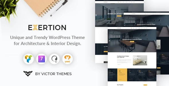 Exertion – Architecture &amp; Interior Design WordPress Theme