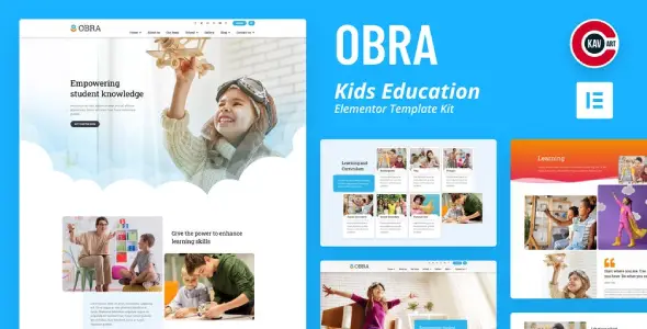 Obra – Kids Education &amp; School Template Kit