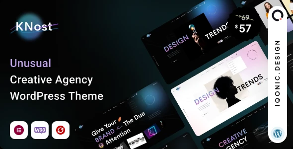 Knost – Creative Agency &amp; Portfolio WordPress Theme