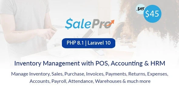 SalePro POS, Inventory Management System, HRM &amp; Accounting