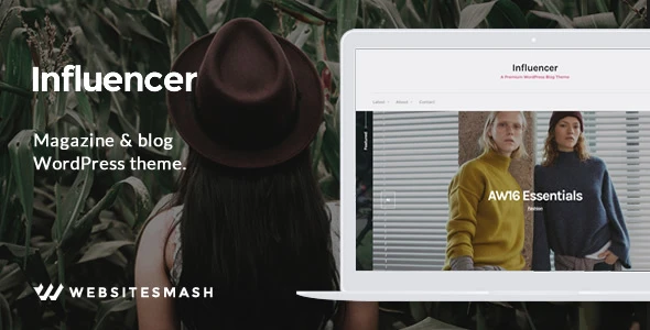 Influencer – Magazine &amp; Blog WordPress Theme