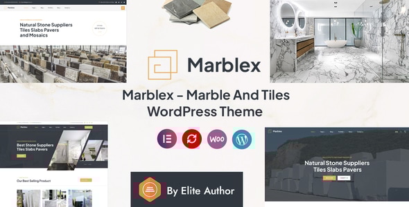 Marblex - Marble &amp; Tiles WordPress Theme
