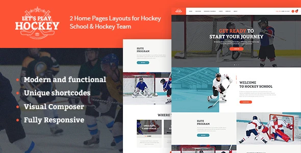 Let’s Play | Hockey School &amp; Winter Sports WordPress Theme
