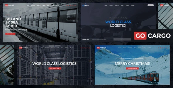 GoCargo – Freight, Logistics &amp; Transportation WordPress Theme