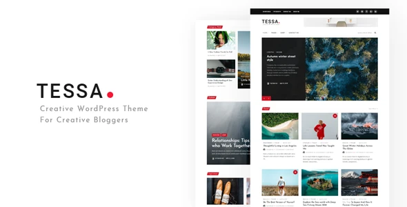 Tessa – Modern Theme for Blogs &amp; Magazines