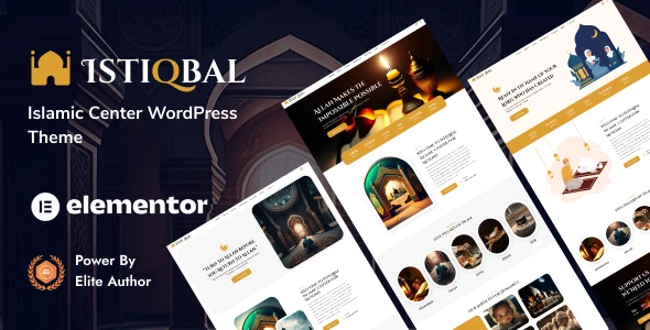Istiqbal – Islamic Center &amp; Mosque WordPress Theme