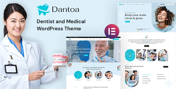 Dantoa – Dental &amp; Medical WordPress Theme