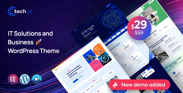 Techco – IT Solutions &amp; Business WordPress Theme
