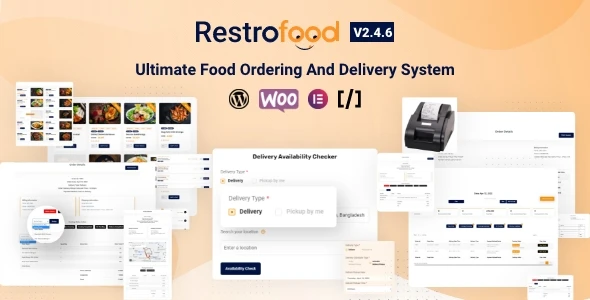 RestroFood | Online Food Ordering &amp; Delivery WordPress Plugin