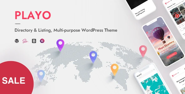 Playo – Directory &amp; Listing, Community, WooCommerce Vendor, Multi-purpose WordPress Theme