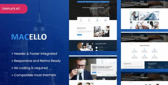 Macello – Business Consulting &amp; Accounting Elementor Template Kit