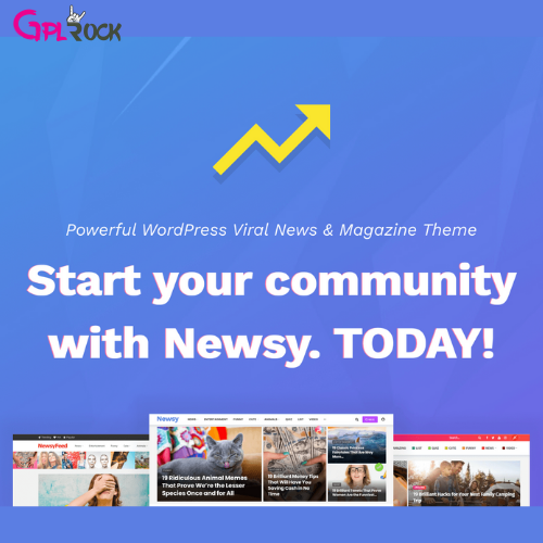 Newsy - Viral News &amp; Magazine WordPress Theme