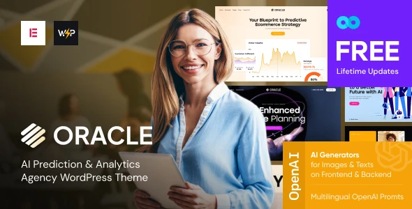 Oracle – AI Prediction &amp; Analytics Agency WordPress Theme