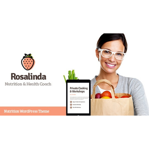 Rosalinda | Health Coach &amp; Vegetarian Lifestyle Blog WordPress Theme