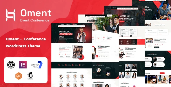 Oment – Event &amp; Conference WordPress Theme