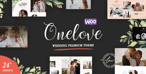 OneLove – The Elegant &amp; Clean Multipurpose Wedding WordPress Theme
