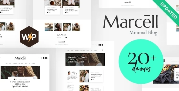 Marcell | Personal Blog &amp; Magazine WordPress Theme