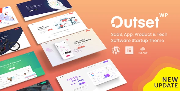 The Outset – MultiPurpose WordPress Theme for Saas &amp; Startup