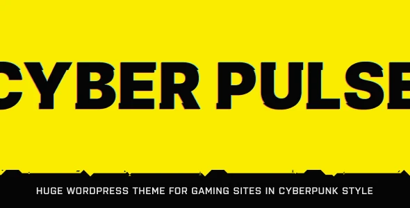 CyberPulse – Gaming &amp; eSports Theme for WordPress