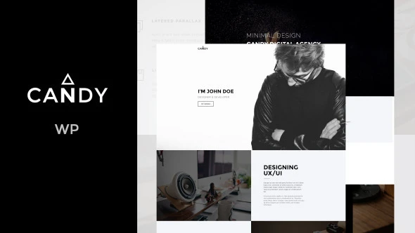 Candy | One &amp; Multi Page WordPress Theme