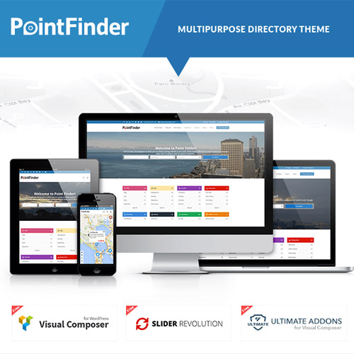 Point Finder Directory | Directory &amp; Listing WordPress Theme