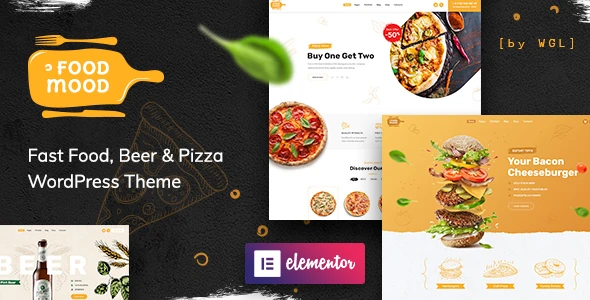 Foodmood – Cafe &amp; Delivery WordPress Theme