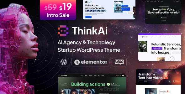 Think AI – AI Startup &amp; Technology WordPress Theme
