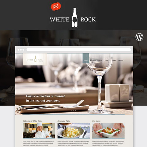 White Rock – Restaurant &amp; Winery Theme