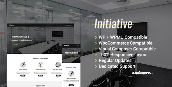 Initiative – Interior Design &amp; Architect Company WordPress Theme