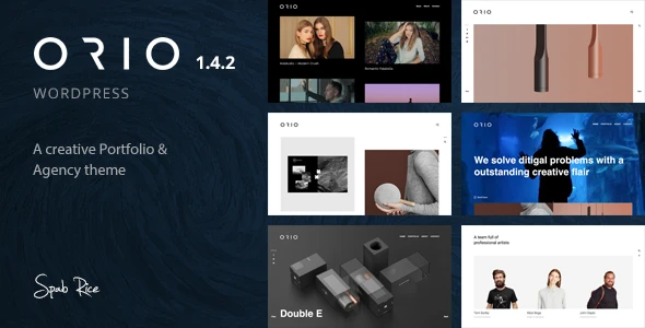 Orio – A creative Portfolio &amp; Agency Theme