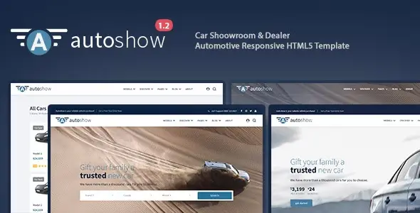 AutoShow – Car Shoowroom &amp; Dealer Elementor Template Kit
