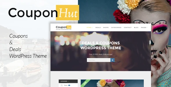 CouponHut – Coupons &amp; Deals WordPress Theme
