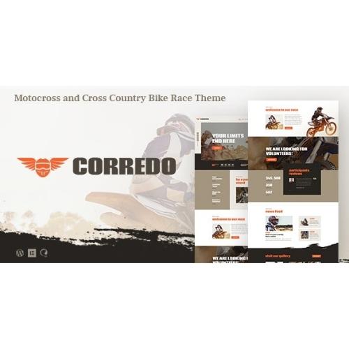 Corredo | Bike Race &amp; Sports Events WordPress Theme