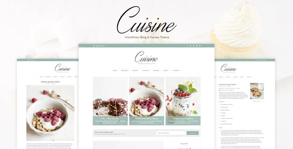 Cuisine – WordPress Blog &amp; Recipe Theme