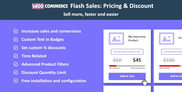 WooCommerce Flash Sales – Increase Black Friday &amp; Cyber Monday Sales