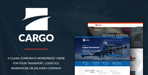Cargo – Transport &amp; Logistics WordPress Theme