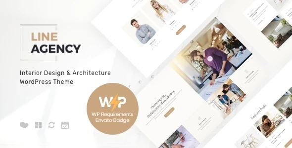 Line Agency | Interior Design &amp; Architecture WordPress Theme