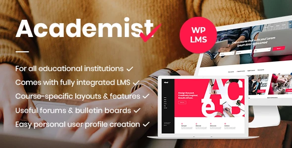 Academist – Education &amp; Learning Management System WordPress Theme