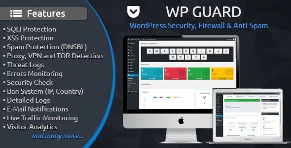 WP Guard – WordPress Security, Firewall &amp; Anti-Spam